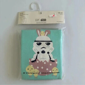 Gap Star Wars Stormtrooper Bunny 100%‎ Organic Cotton PJ Set 18-24 Months Easter